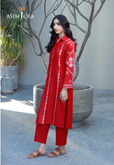 Asim Jofa Essential Pret Drop 7 Ajpb-149 Embroidered Lawn Check 2 Pcs