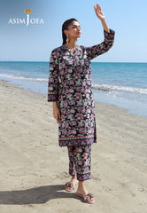 Asim Jofa Essential Pret Drop 7 Ajpb-152 Printed Jacquard 2 Pcs