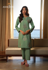 Asim Jofa Essential Pret Drop 7 Ajpb-153 Embroidered Cambric 2 Pcs