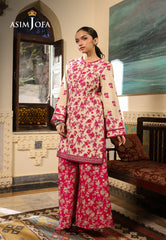 Asim Jofa Eid Essentials Ajubf-57 Digital Printed Lawn 2 Pcs