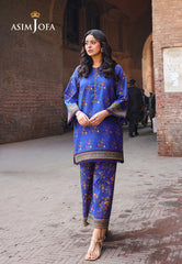 Asim Jofa Eid Essentials Ajubf-58 Digital Printed Lawn 2 Pcs