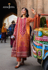 Asim Jofa Eid Essentials Ajubf-66 Digital Printed Lawn 3 Pcs