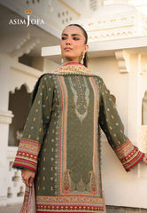Asim Jofa Eid Essentials Ajubf-74 Digital Printed Lawn 3 Pcs