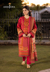 Asim Jofa Unstitched 3 Piece Winter Collection'2024-AJUW-63