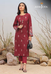 Asim Jofa Wardrobe Solution '23 Ajws-03 (1-Pc) Embroidered Self Jacquard 1 Pc