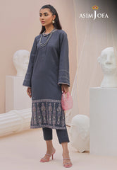 Asim Jofa Wardrobe Solution '23 Ajws-08 (1-Pc) Embroidered Self Jacquard 1 Pc