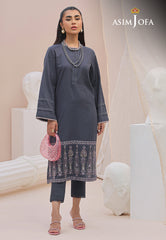 Asim Jofa Wardrobe Solution '23 Ajws-08 (1-Pc) Embroidered Self Jacquard 1 Pc