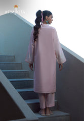 Asim Jofa Essential Pret Drop 7 Ajpb-130 Printed Rib Lawn 2 Pcs