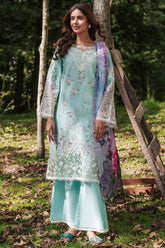 The Silent Pine Tale | Afsanah By Ramsha Unstitched 3 Piece Summer Suit-AL-105