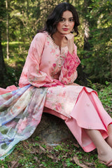 The Silent Pine Tale | Afsanah By Ramsha Unstitched 3 Piece Summer Suit-AL-110