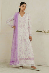 Amore By Ayzel Unstitched 3 Piece Summer Lawn Collection-AL-V4-01-Azure