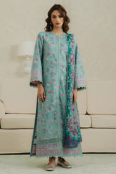 Amore By Ayzel Unstitched 3 Piece Summer Lawn Collection-AL-V4-07-Gleam