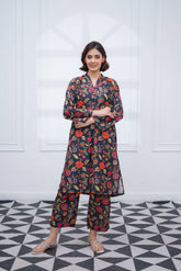 Suitsu Stitched Summer Co Ords Set Drop-1 Suit-Twilight Blossom