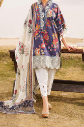 Meraki by Asifa N Nabeel Unstitched 3 Piece Lawn Collection'2024-Alora