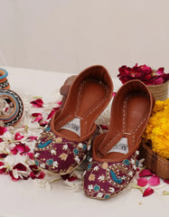 Mgs Style Khussa Collection-Amaranthine Dream