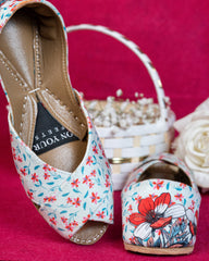 On Your Feets Casual Khussa-Floral Breeze