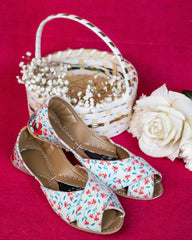 On Your Feets Casual Khussa-Floral Breeze