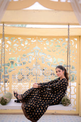 Tehzeeb Threads Winter Vol-1 Graceful Angrakha | Stitched - 1 Piece | Dress