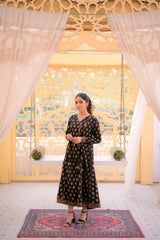 Tehzeeb Threads Winter Vol-1 Graceful Angrakha | Stitched - 1 Piece | Dress