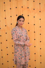 Tehzeeb Threads Summer Collection Soft Cotton Cambric Stitched 2 Piece (Shirt/Trouser)