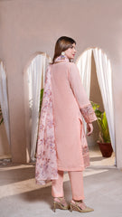 Dressline 3 Piece Ready-To-Wear Emb Banadora Lawn Stitched Collection