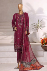 Mahpara by Sada Bahar Stitched 3 Piece Festive Formals Vol-18 Collection'2025-AQ-25-Falsa