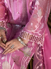 AURA Vol-02 By Zebtan Unstitched 3 Piece Luxury Formals Collection'2026-AR-04 | Aura Vol-02