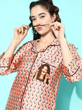 Studio By Arj Layla Amal Fashion Fusion Crescent Princess Pink Pyjama Set | Pajama Sets for Women