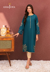 Asim Jofa Outfit Of The Day Ajod-10 Embroidered Swiss Lawn 1 Pc