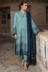 Sahar Unstitched 3 Piece Dyed Jacquard Winter Collection'2025-AW2-25-13-Mystic Emerald