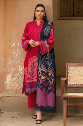 Sahar Unstitched 3 Piece Dyed Jacquard Winter Collection'2025-AW2-25-14-Pink Horizon