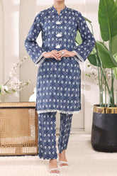 Aizal Stitched 2 Piece Cambric Co Ords Suit-AZL-703