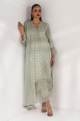 Mehru By Guzel Stitched 3 Piece Festive Formals Suit-Aabroo