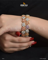 Achillea Bangles Fuchsia - Zeesy Jewellery