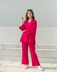 Zauk Stitched 2 Piece Collection-Candy Two Piece Dress