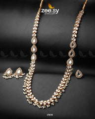Adorned Malla necklace - Zeesy Jewellery