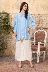 Dhaga Stitched 2 Piece Summer Suit-Alaida