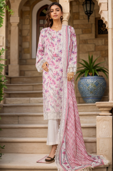 Amyrah By Sada Bahar Stitched 3 Piece Emb Festive Vol-02 Collection'2025-CKD-1056-Pink