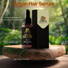Organic Roots Argan Hair Serum- Leave-In ~ Anti Hair Breakage