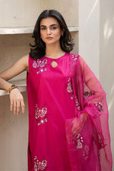 Lamara by Maan Official Stitched 3 Piece Lawn Collection'2025-Elora