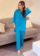 Modest West Stitched 2 Piece Festive Collection-Zaina