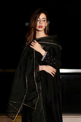 Zelina By Meeral Stitched 3 Piece Formals Collection'2025-HE-003