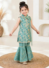 Modest Stitched 3 Piece Festive Formals Vol-02 Suit-11330-Grn
