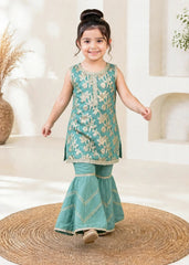 Modest Stitched 3 Piece Festive Formals Vol-02 Suit-11330-Grn
