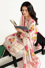Sifa By Imrozia Serene Stitched 3 Piece Summer Suit-SP-95 Nysa