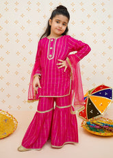 Eid Ka Andaaz By Modest Stitched 3 Piece Cotton Lawn Collection'2025-9540 Toddlers