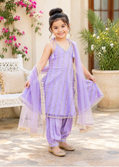 Modest Stitched 3 Piece Festive Formals Vol-02 Suit-11300-LPur