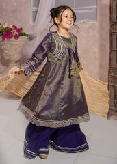 Modest Stitched 3 Piece Eid Edit Vol-02 Suit-10610-Blu