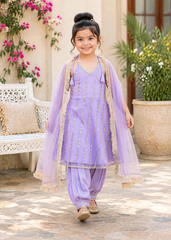Modest Stitched 3 Piece Festive Formals Vol-02 Suit-11300-LPur