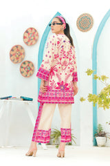 Heeriye Pink-Peach Co-Ord Set (Pret) - CS01